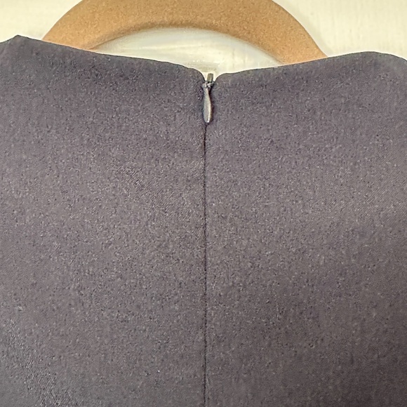 MM Lafleur The Malala Dress‎ Recycled WonderTex in Midnight Navy Size 10 Work - Picture 3 of 8